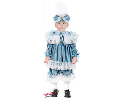 Costume carnevale - PRINCIPINO AZZURRO DELUXE